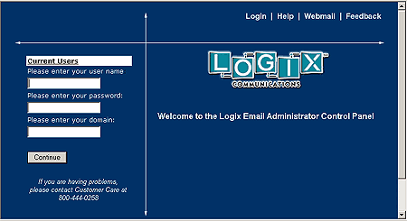 admin.logixonline.com : help